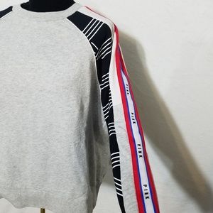 PINK VICTORIA SECRET RED WHITE BLUE SWEATSHIRT